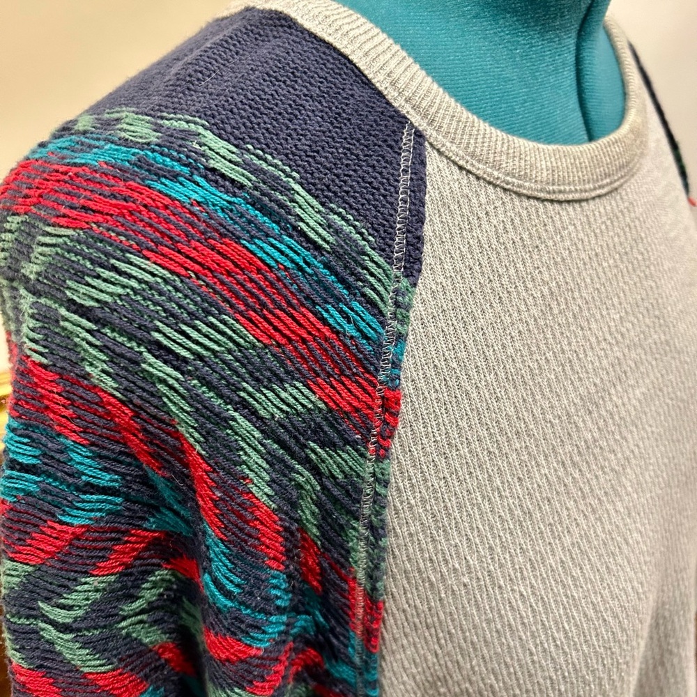 We The Free Colorful Oversized Sweater
